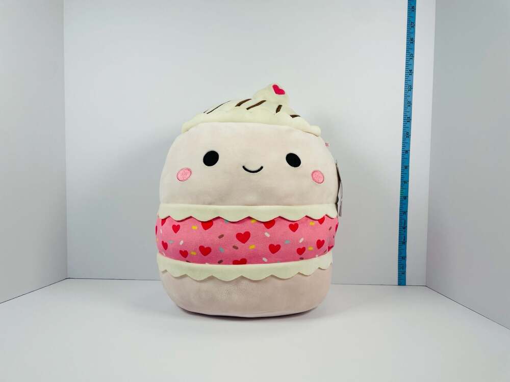 Squishmallows Brinya the Valentine's Day Cake Plush